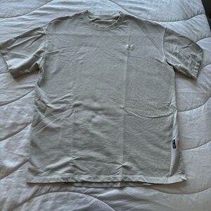 ASRV Light Gray Oversized Cotton Tee